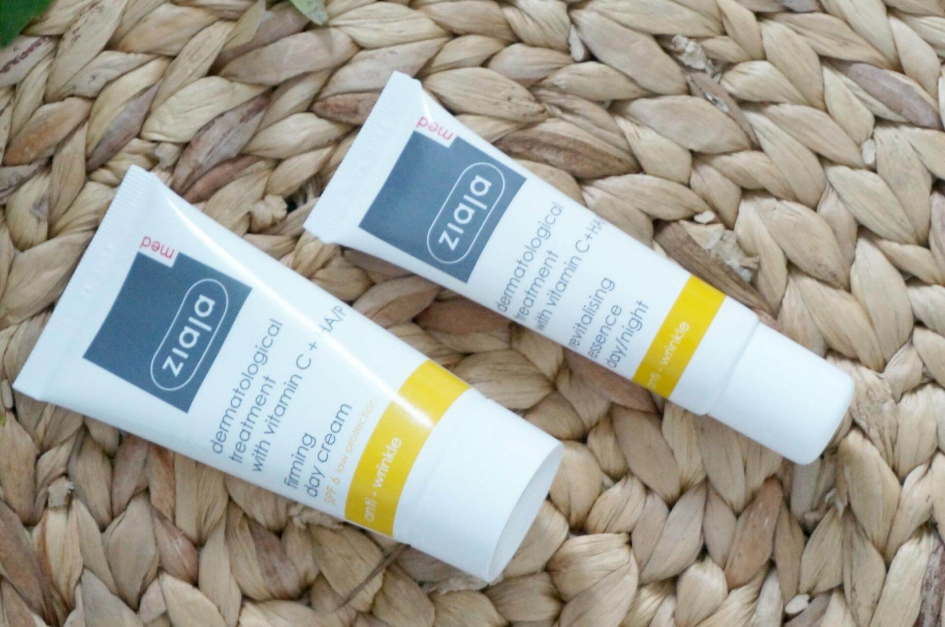 ZiajaMED skincare producten met Vitamine C