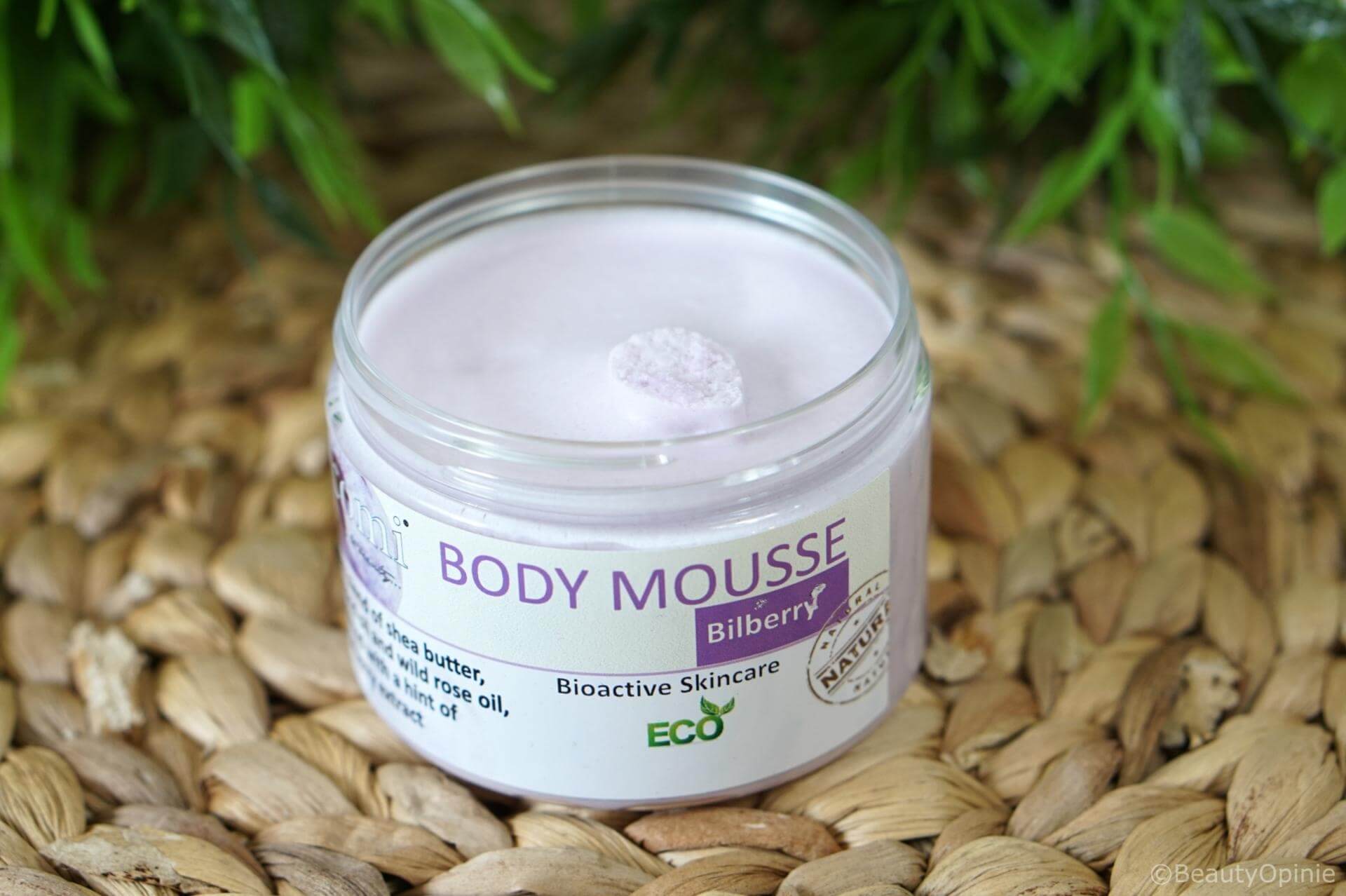 Body mousse blauwe bosbes