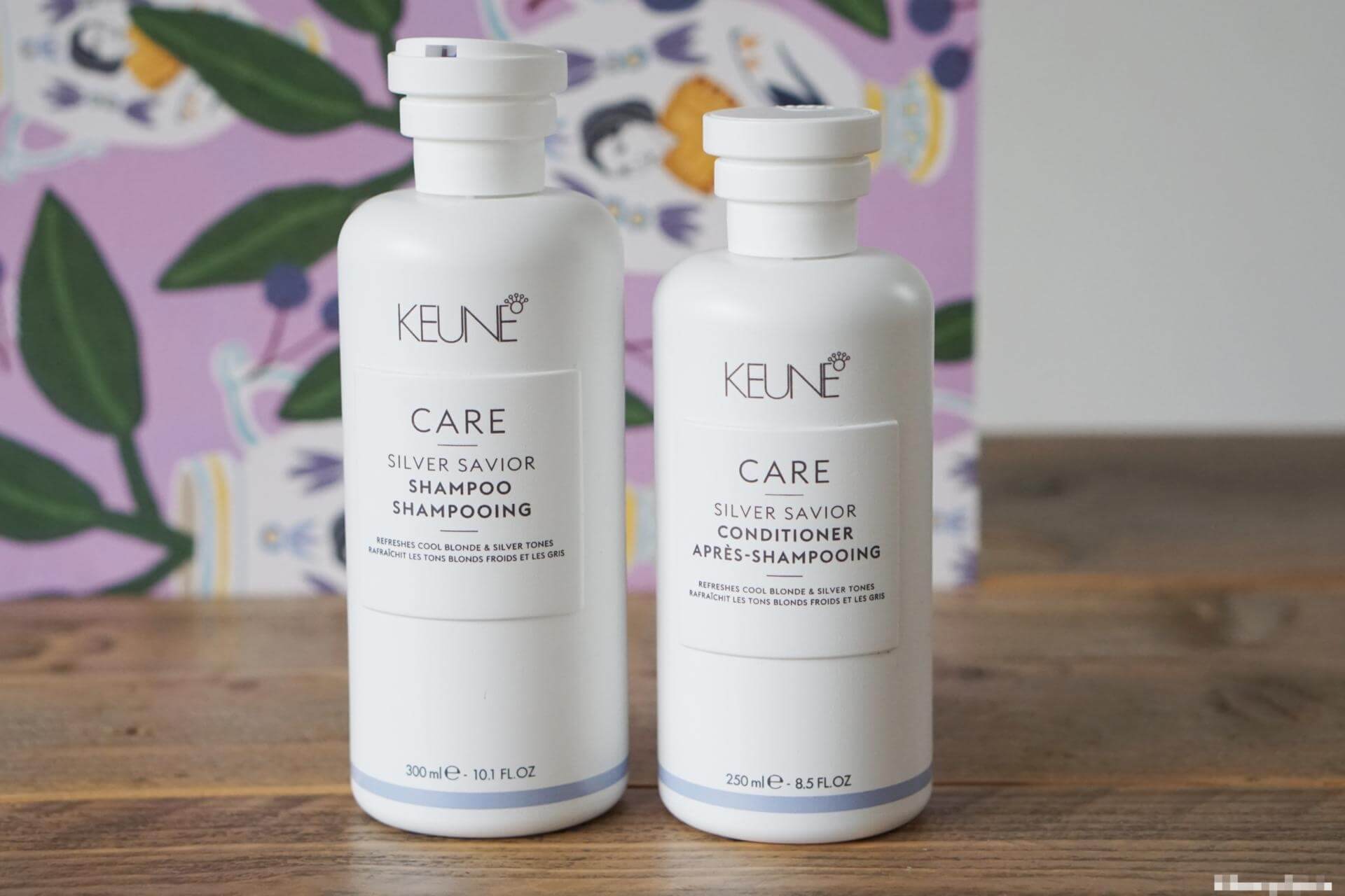 zilvershampoo en conditioner van Keune