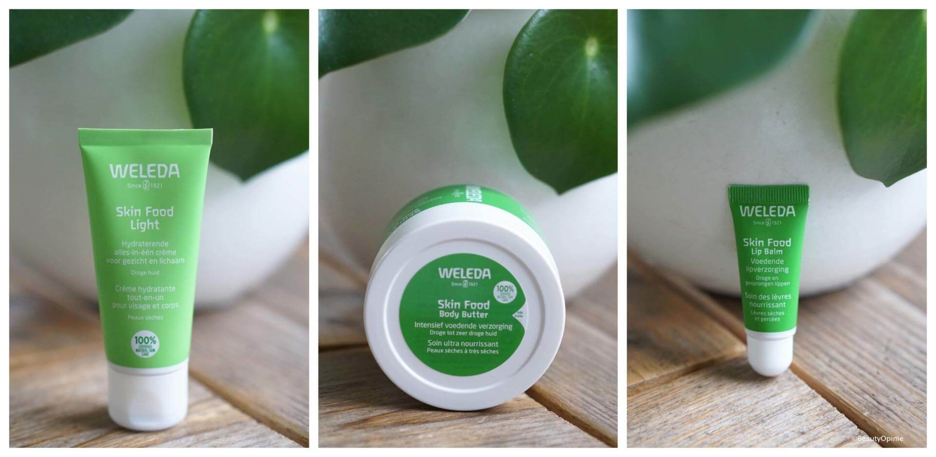 Review Weleda Skin Food driegangenmenu