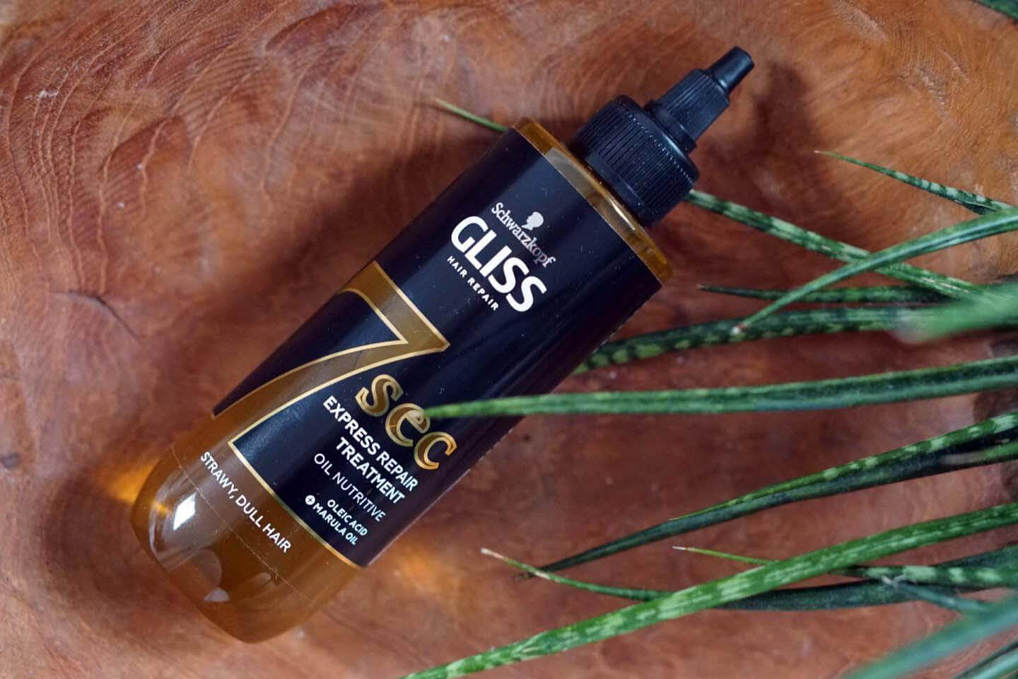 Gliss Kur oil nutritive 7 sec express repair treatment review