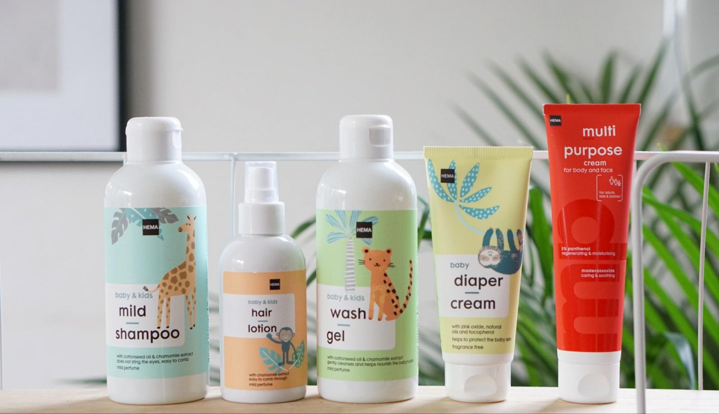 Hema Clean beauty baby & kids producten