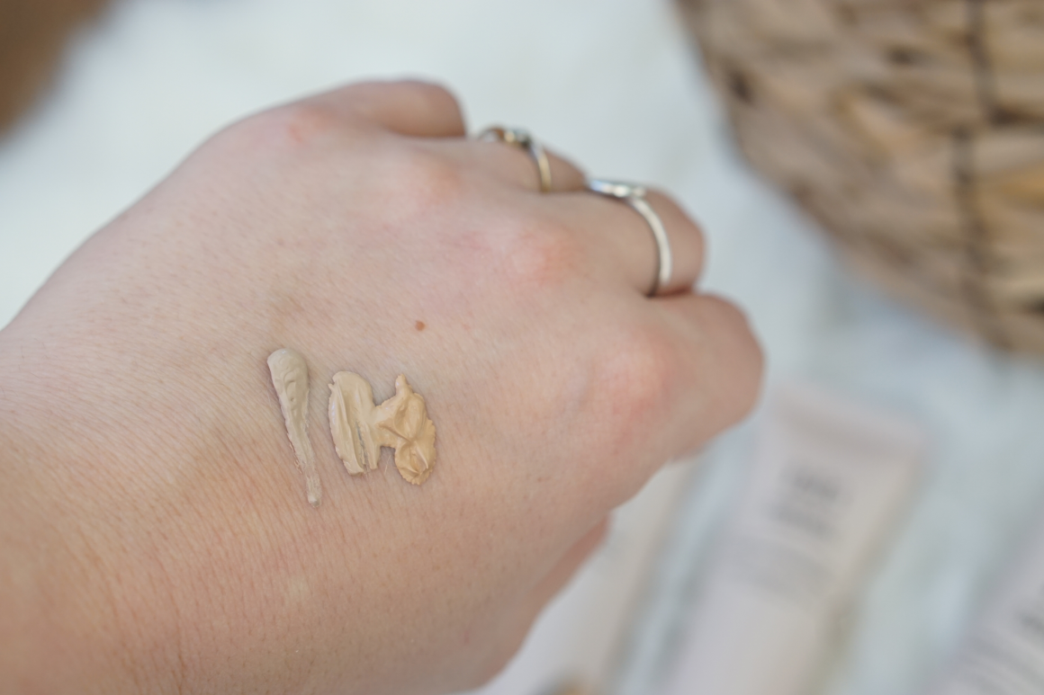 swatches heimish bb cream