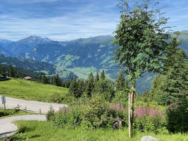 Uitzicht Zell am Ziller