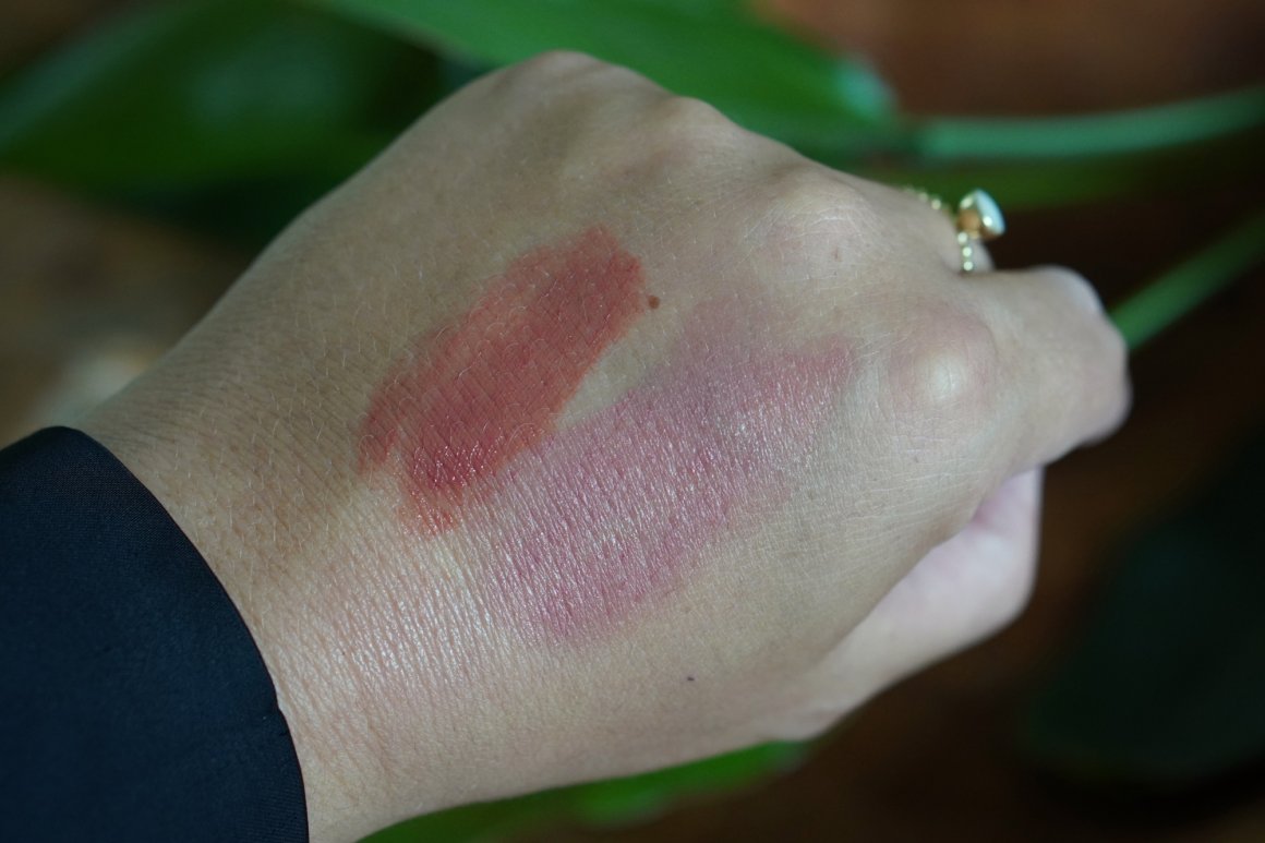 ILIA beauty multi-sticks swatches