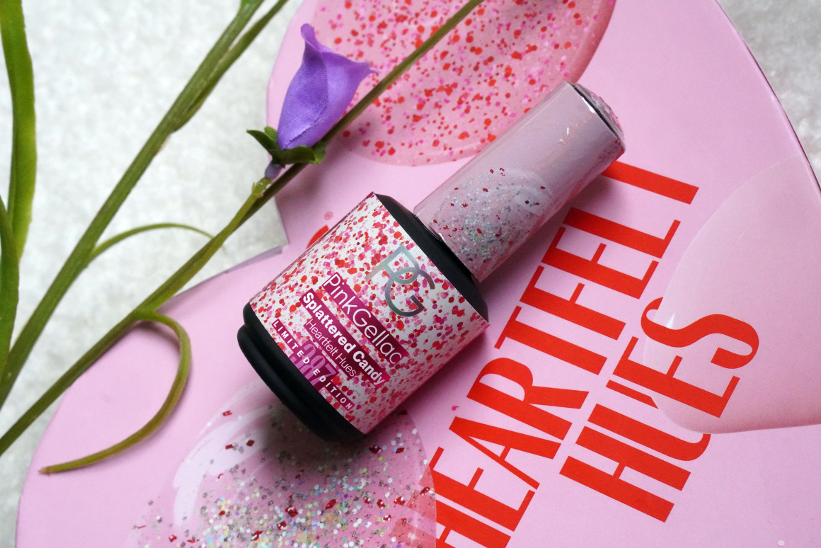 PINK GELLAC 387 Splattered Candy