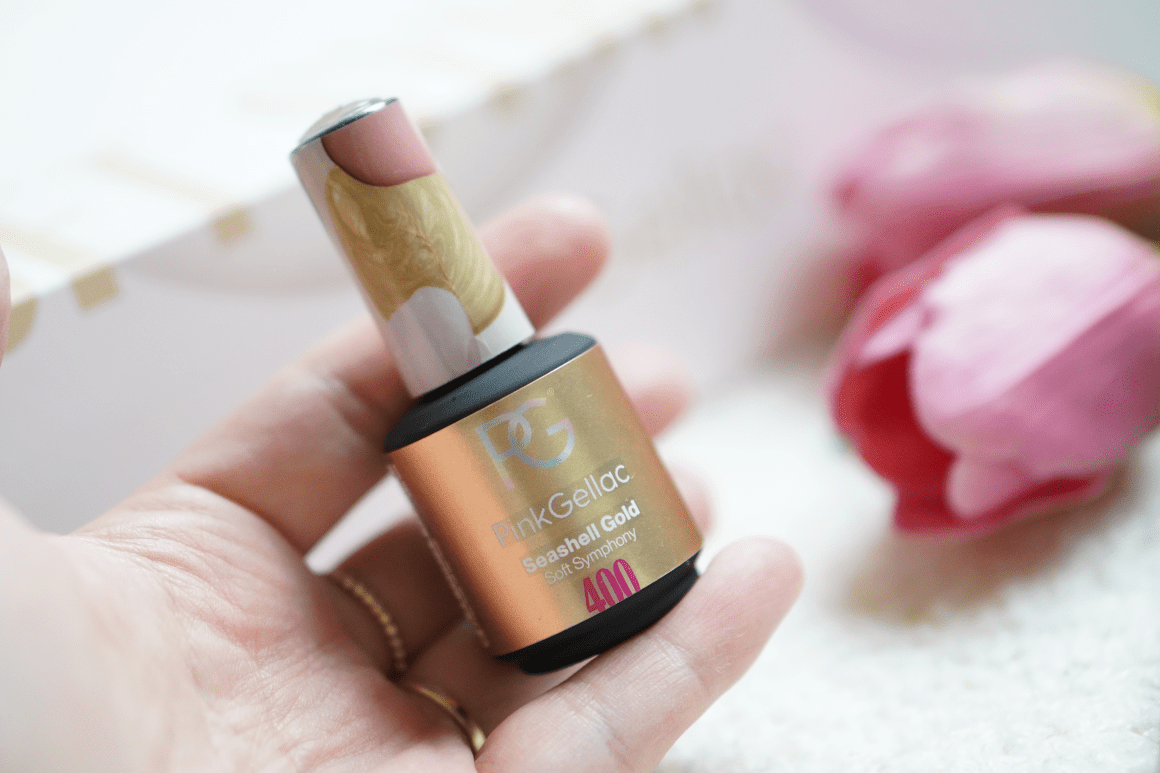 pink gellac 400 SEASHELL GOLD review