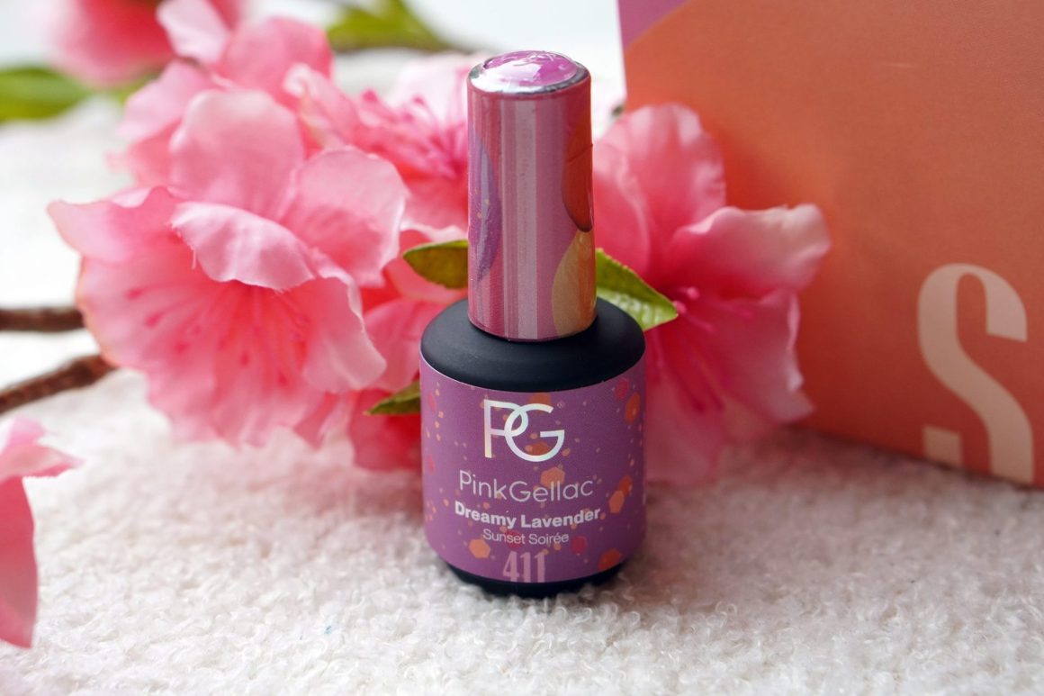 Pink gellac 412 dreamy lavender